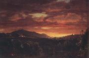 Frederic E.Church Twililght oil painting
